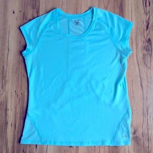 CHAMPION DUODRY+ Shirt Medium Blue Women’s Active